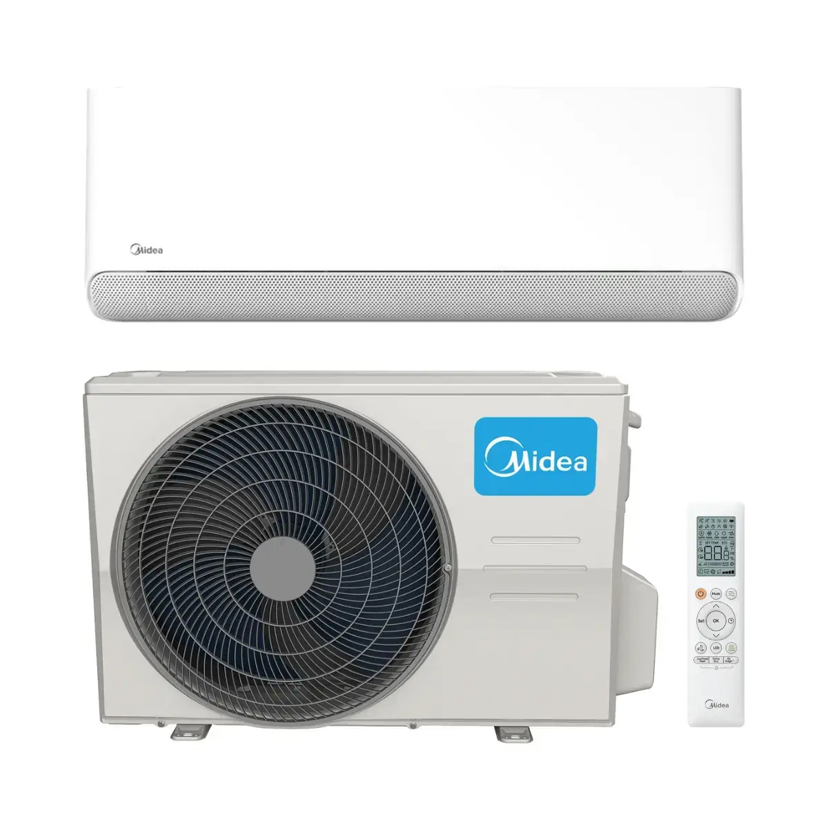 Midea Breezeless E – bezprievanová klimatizácia R32